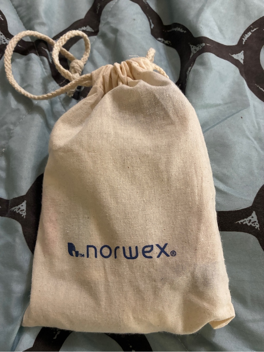 Norwex Travel Bag with goodies. Sm mattress cleaner, dish wash, stain removal &